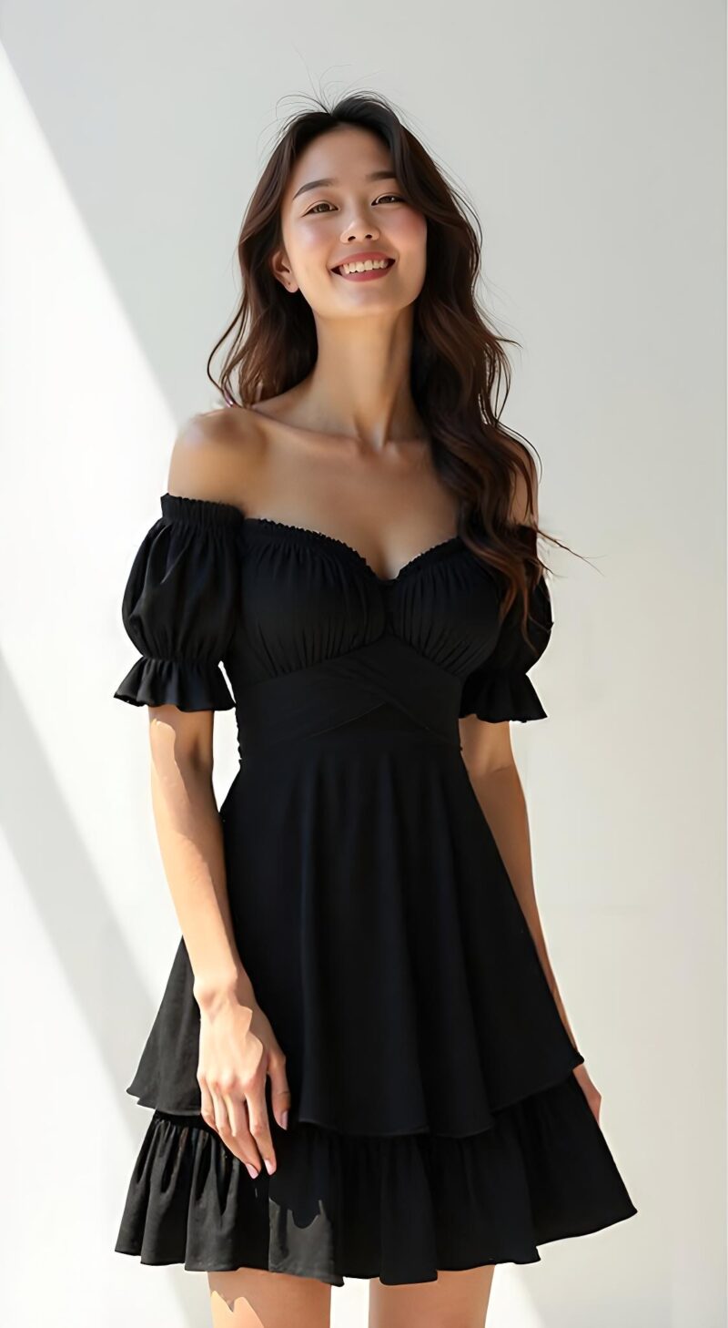 Boho Off Shoulder Romper