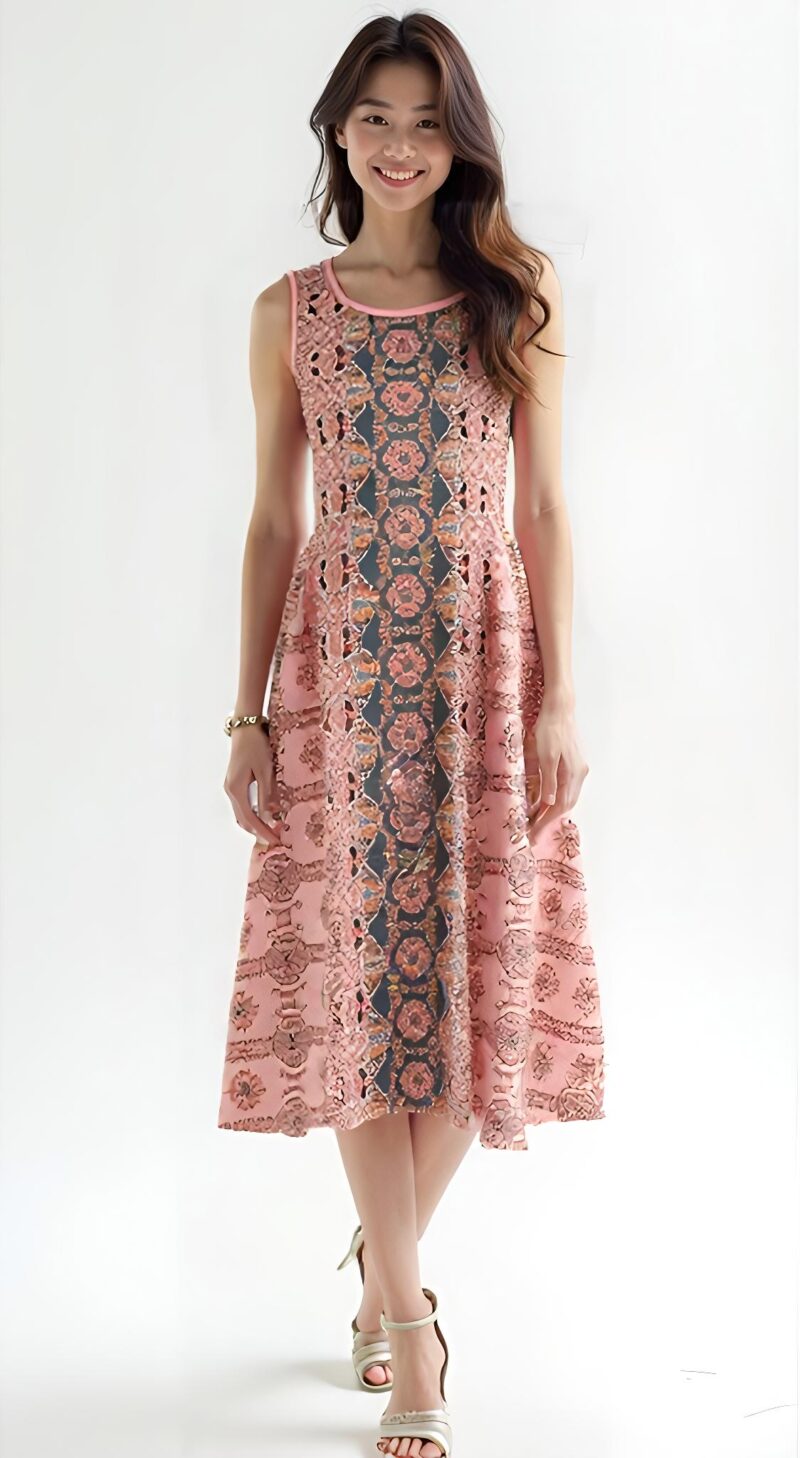 Vintage Floral Tank Sundress