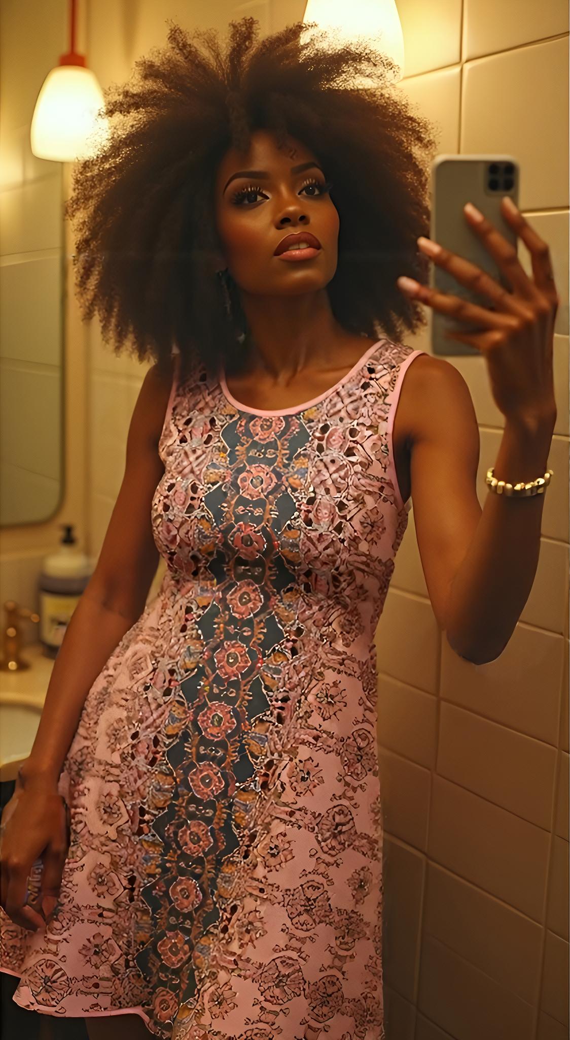 Vintage Floral Tank Sundress - Image 10