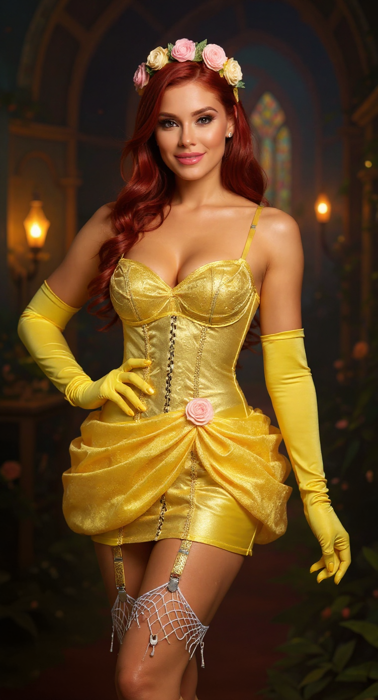 Leg Avenue Women's 3 Pc Storybook Bombshell Costume